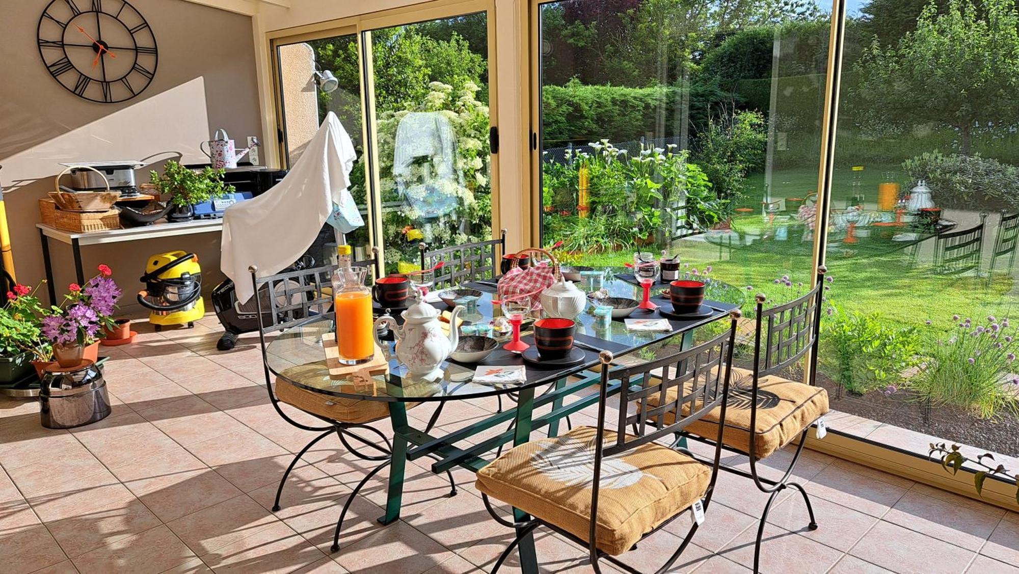Chambre Privee Avec Salon, Garage Voiture, Velos, Motos Tourville-sur-Arques Eksteriør bilde